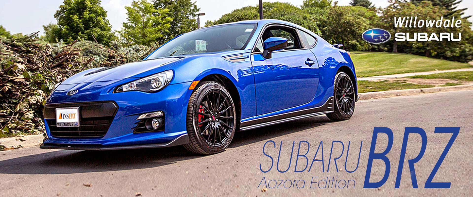 藍色閃電 Subaru Brz Aozora Edition Insert Magazine